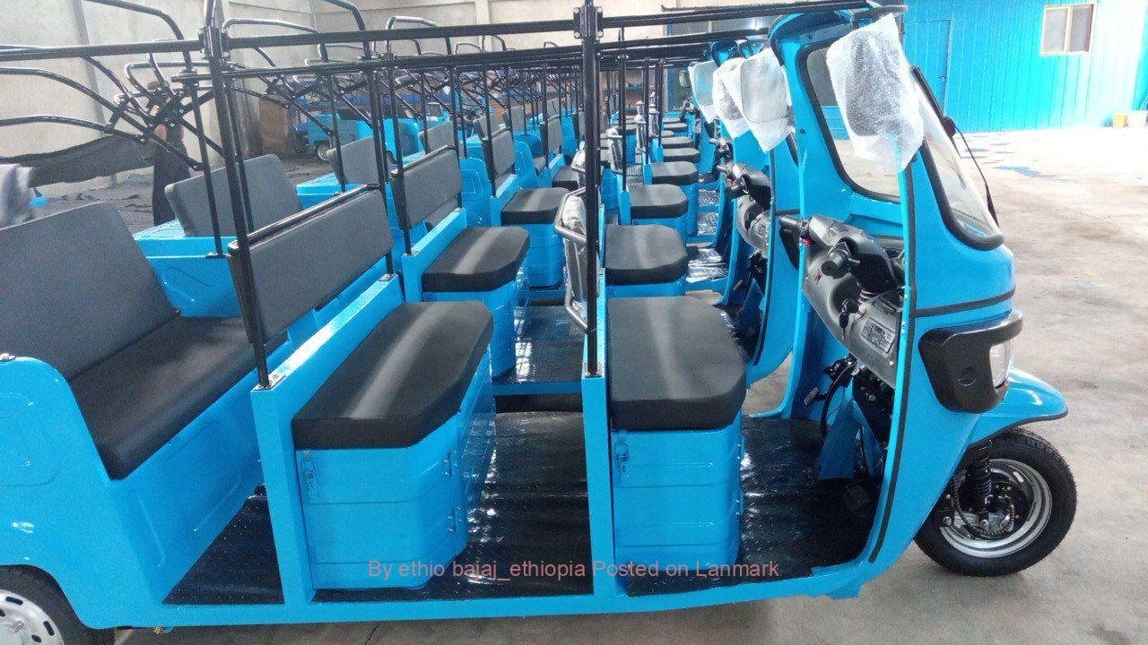 E_JA ኤሌክትሪክ ቻርጅ ባጃጅ 🔋4000watt