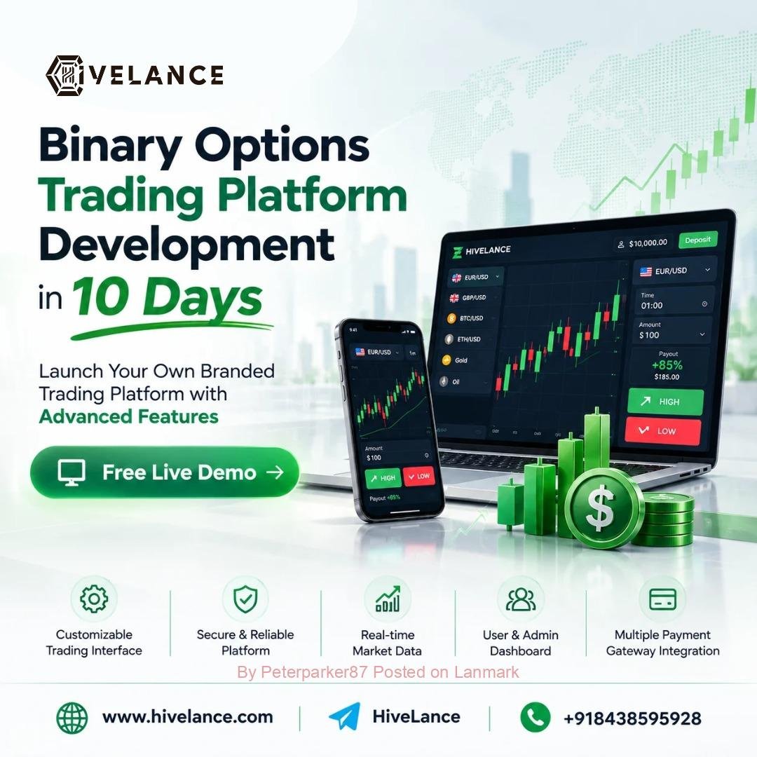 Binary Options Trading Platform Development – Free Live Demo & Quick Launch