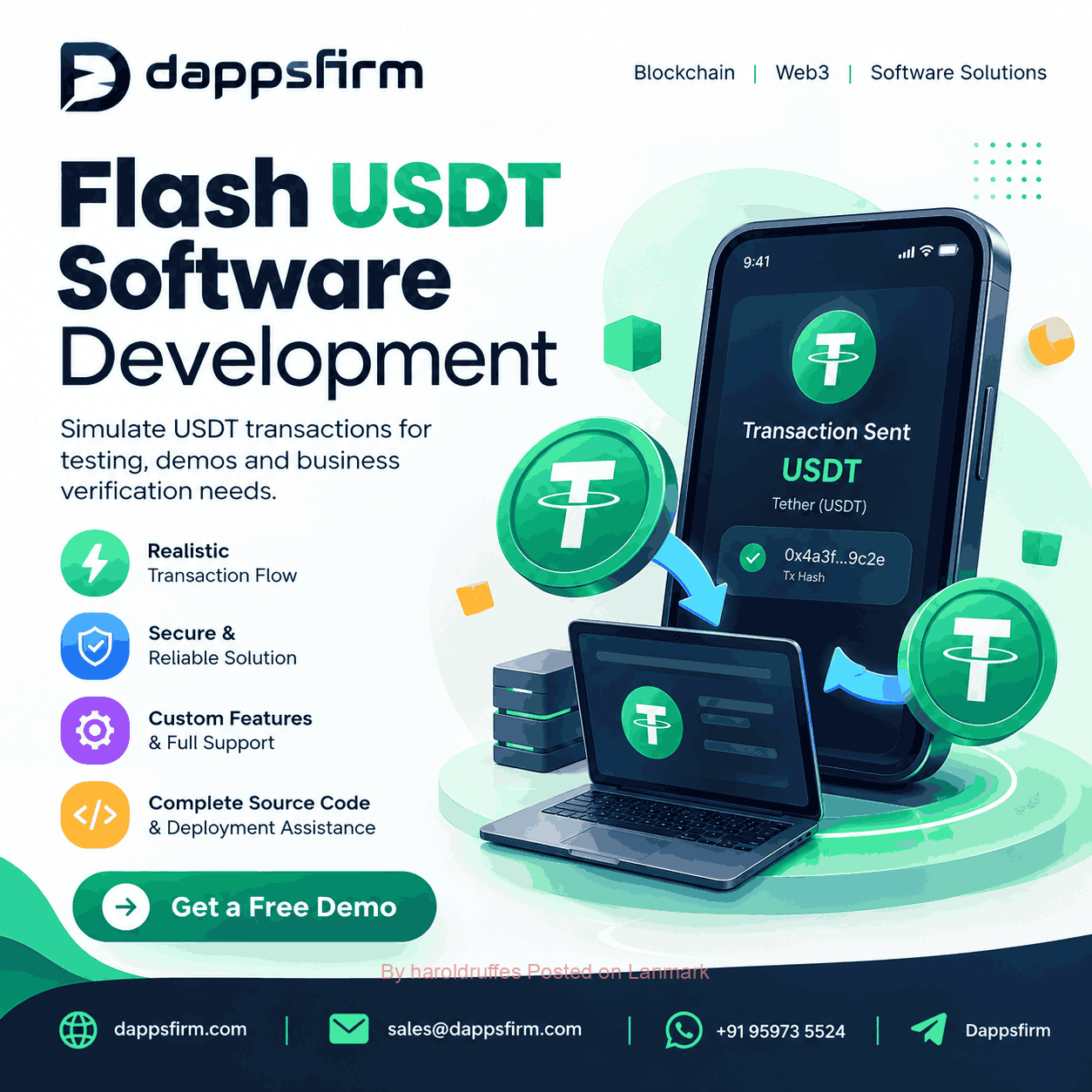 Flash USDT Software Development for Crypto Payment and Digital Asset Businesses