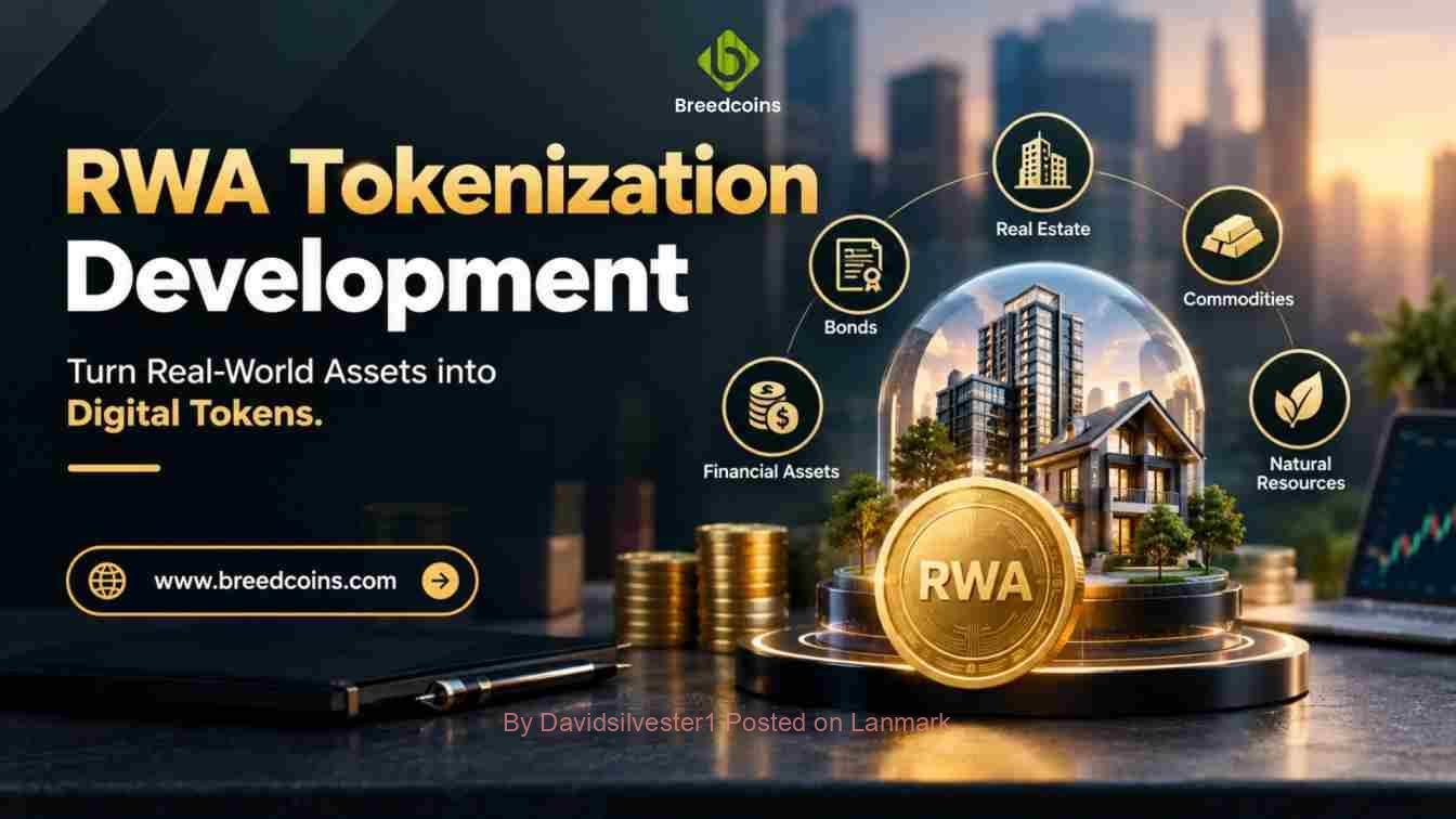 Bring Real-World Assets On-Chain with RWA Tokenization Development