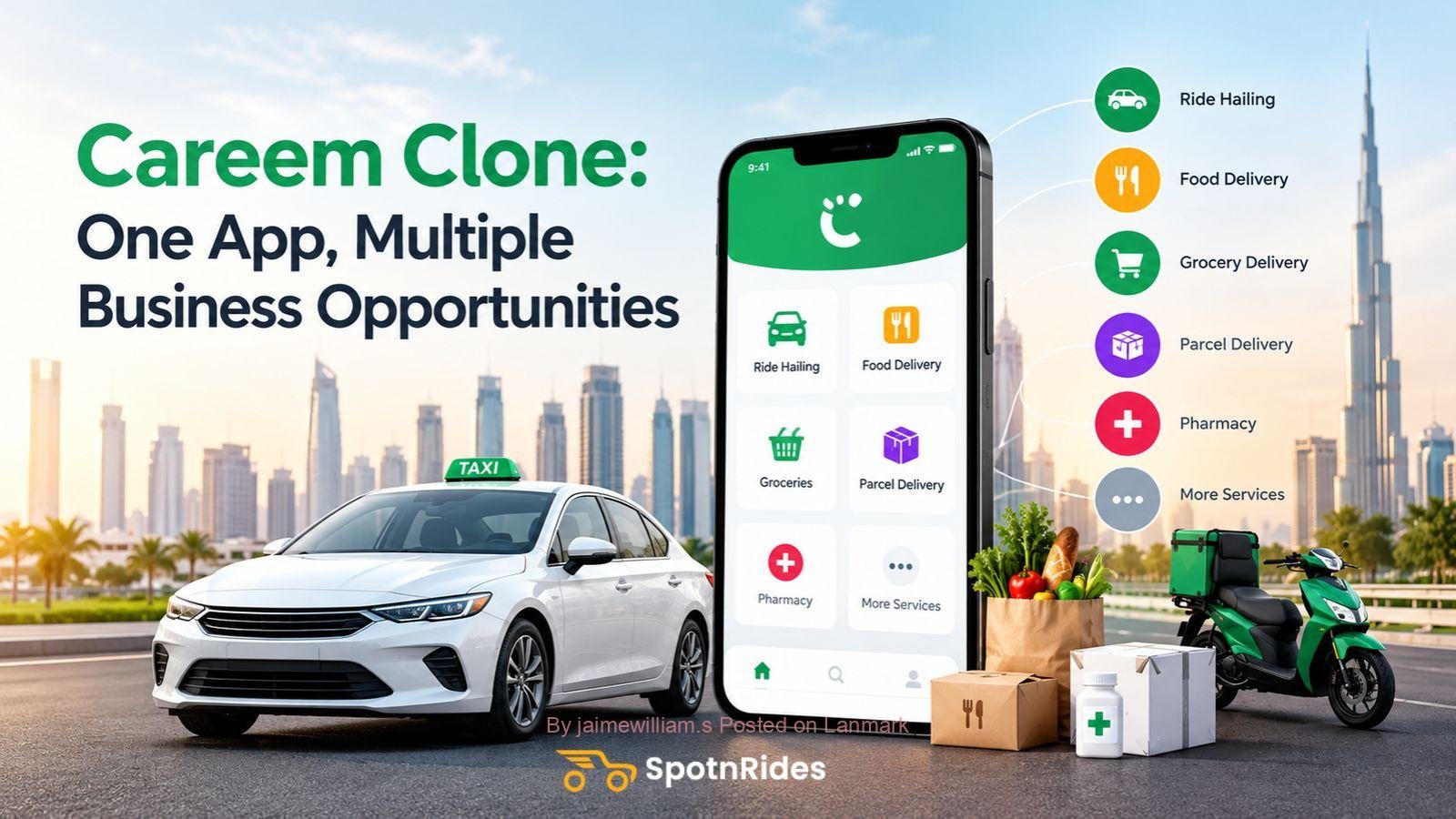 Careem Clone: One App, Multiple Business Opportunities