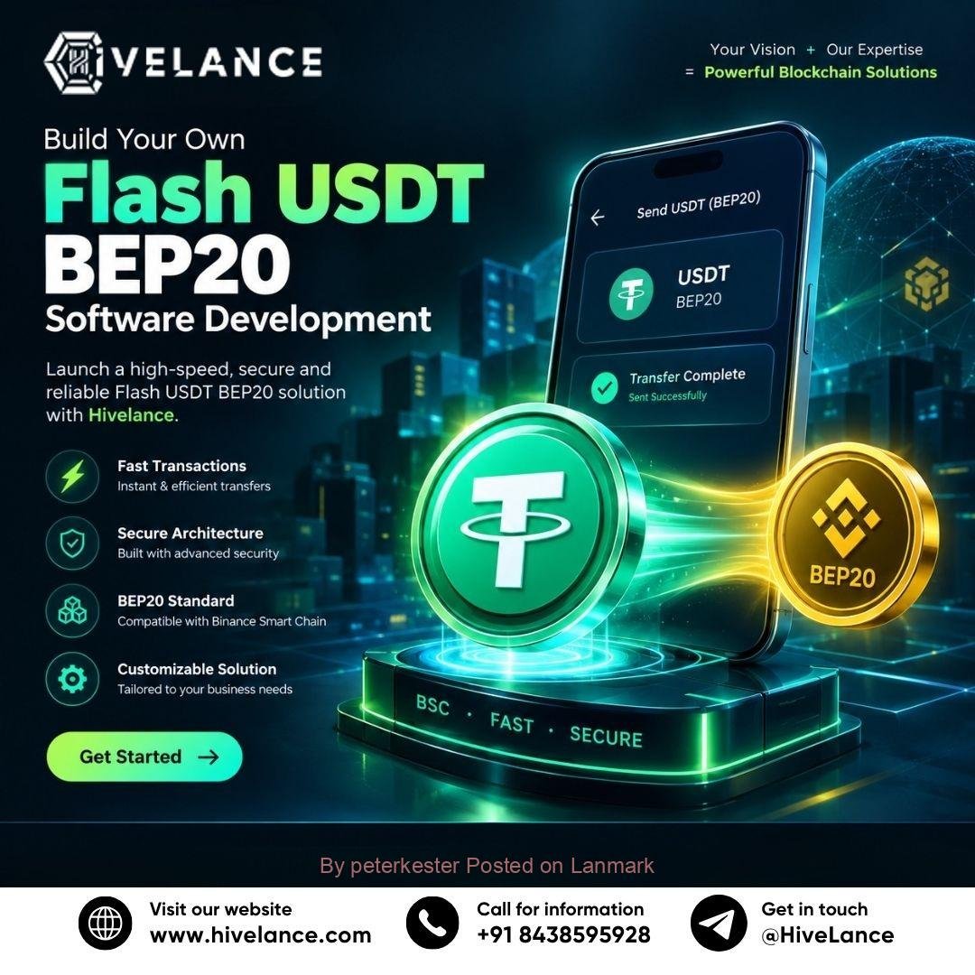 Modern Blockchain Technologies Powering Flash USDT BEP20 Software Development