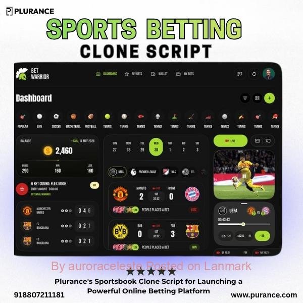 Build, Customize, and Launch with Sports Betting Clone Script
